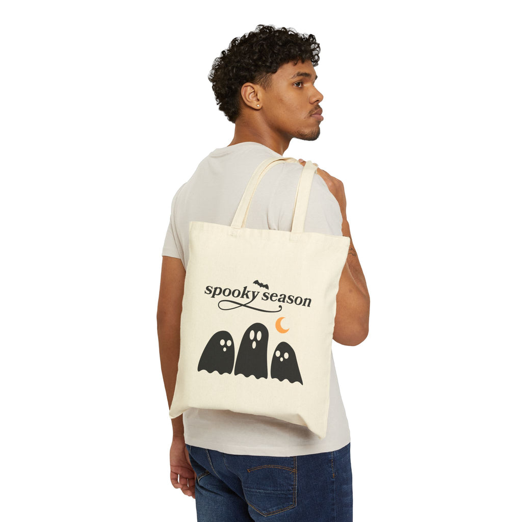 Halloween Custom Made Cotton Canvas Tote Bag