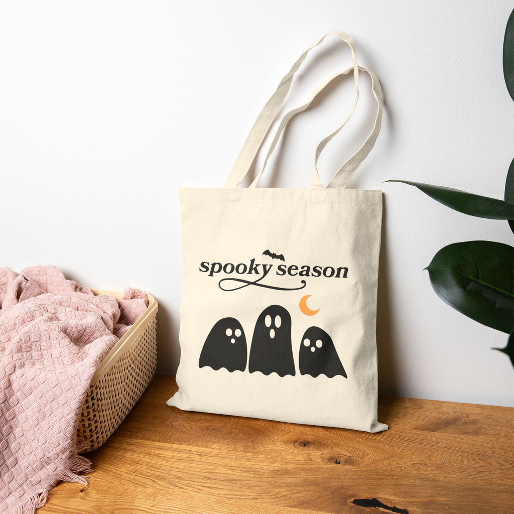 Halloween Custom Made Cotton Canvas Tote Bag